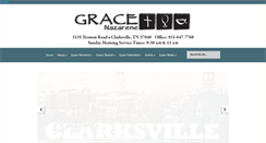Desktop Screenshot of clarksvillegrace.org